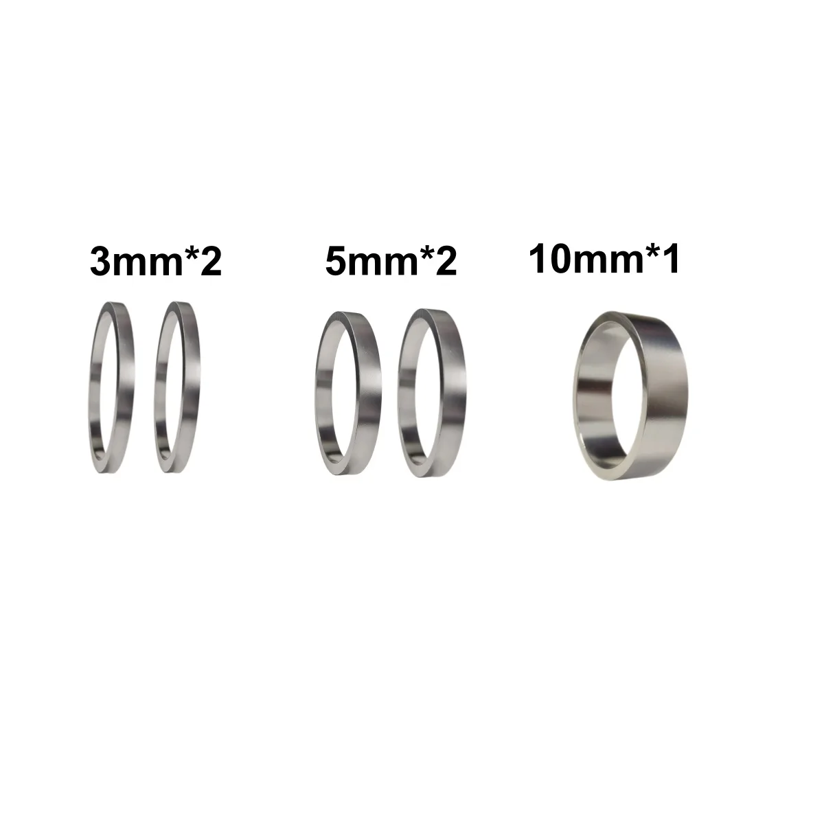 28,6mm Fahrrad-Vorbau-Abstandshalter, Aluminiumlegierung Fahrrad-Vordergabel-Lenkbausatz-Unterlegscheiben 3/5/10mm MTB Rennrad Lenker-Abstandshalter – Detail 13