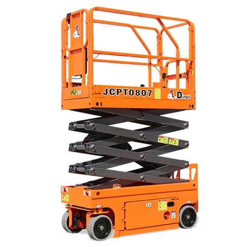 Dingli 12M 16M 18M Scissor Lifts Truck Aerial Working Platform with Insulated Bucket