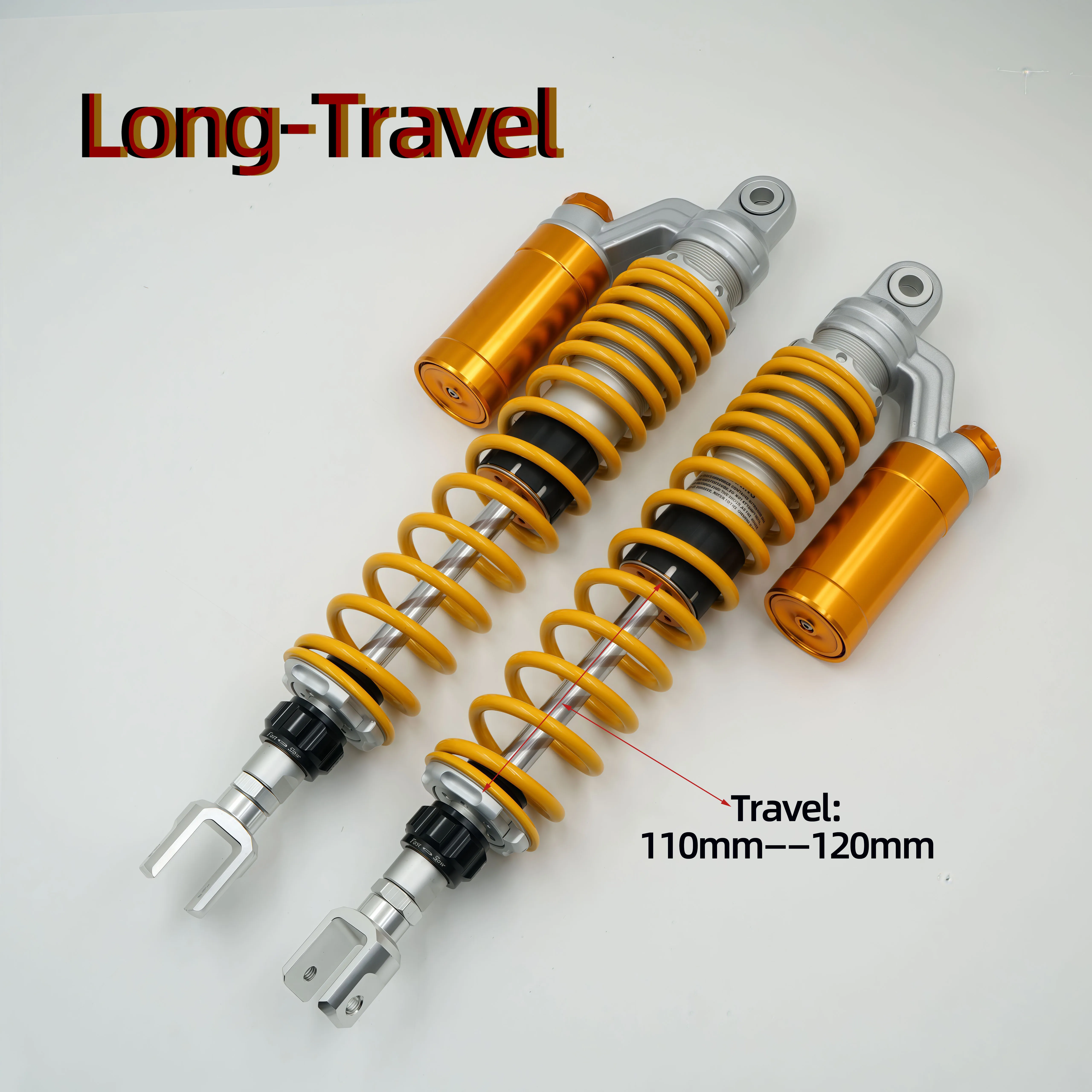 Motorcycle Twin Rear Shocks Lift Damping 405mm/435mm for Yamaha xmax 400 Voge 350T  Honda Forza 350