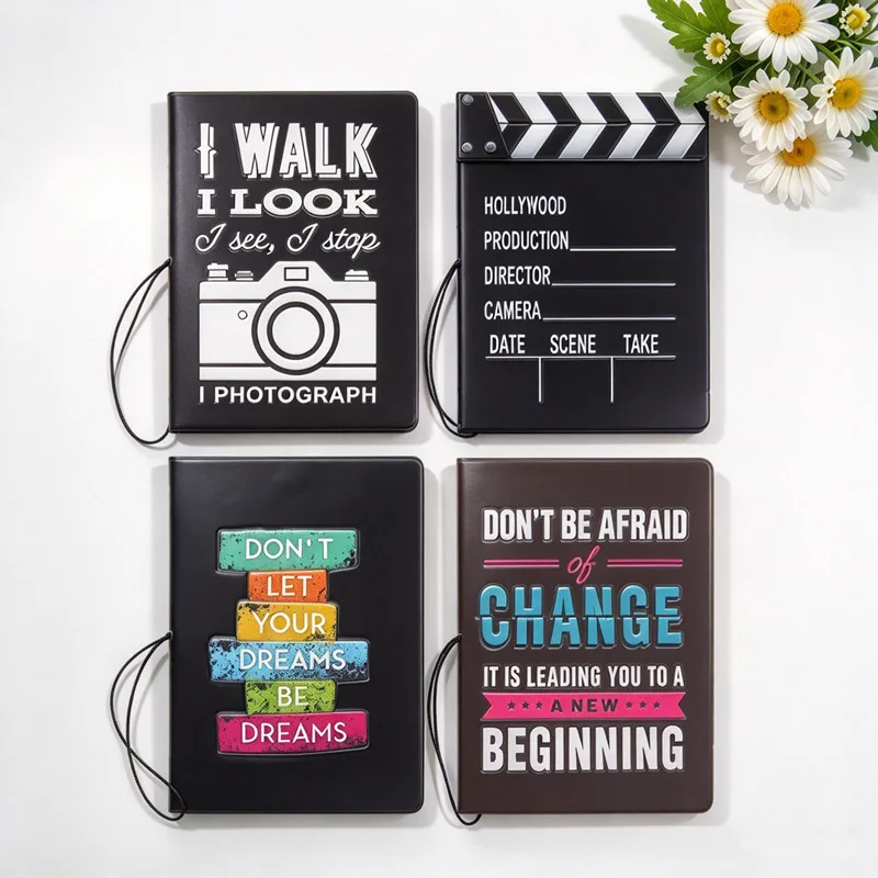 3D Embossed Passport Holder Travel Essentials Passport Wallet Cover Case Travel Accessories Passport Book Holders for Women Men