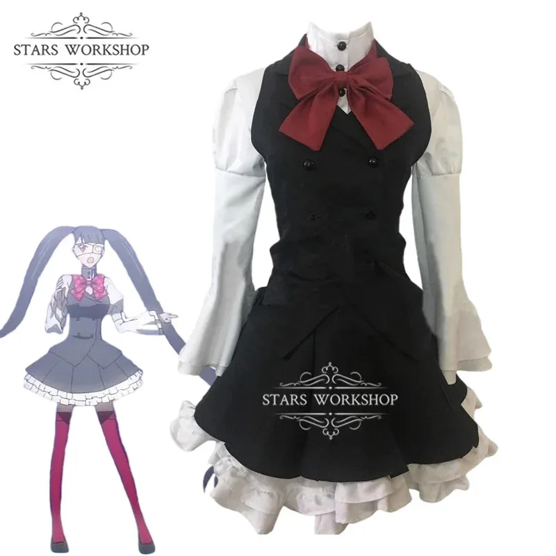 

Анонимный шум Fukumenkei Noise Nino Arisugawa Nino Alice Косплей Костюм Женское нарядное платье Милая юбка