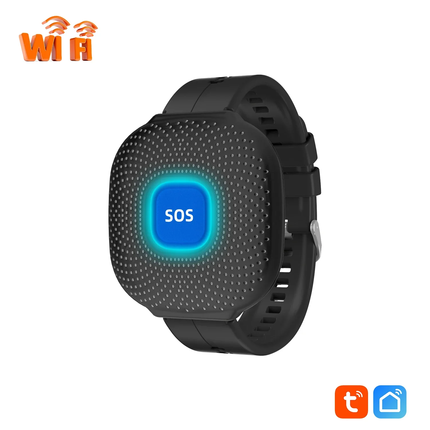 

Caregiver Pager Panic Button Alert Button Medical Alert System Emergency Button for Older SOS Alarm Bell for Seniors Tuya Smar