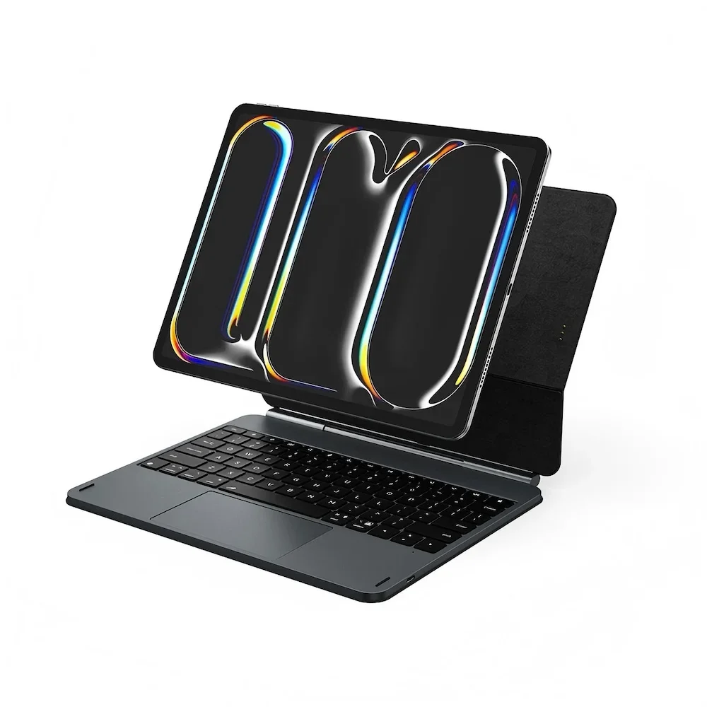 New Magnetic Smart Connector Magic Keyboard Cover For iPad Air 13 M6 Pro M4 M5 Air11 Multi-touch Gestures Case Shell