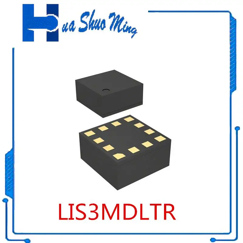 

5Pcs/Lot LIS3MDLTR LIS3MDL CAJ 12- LGA