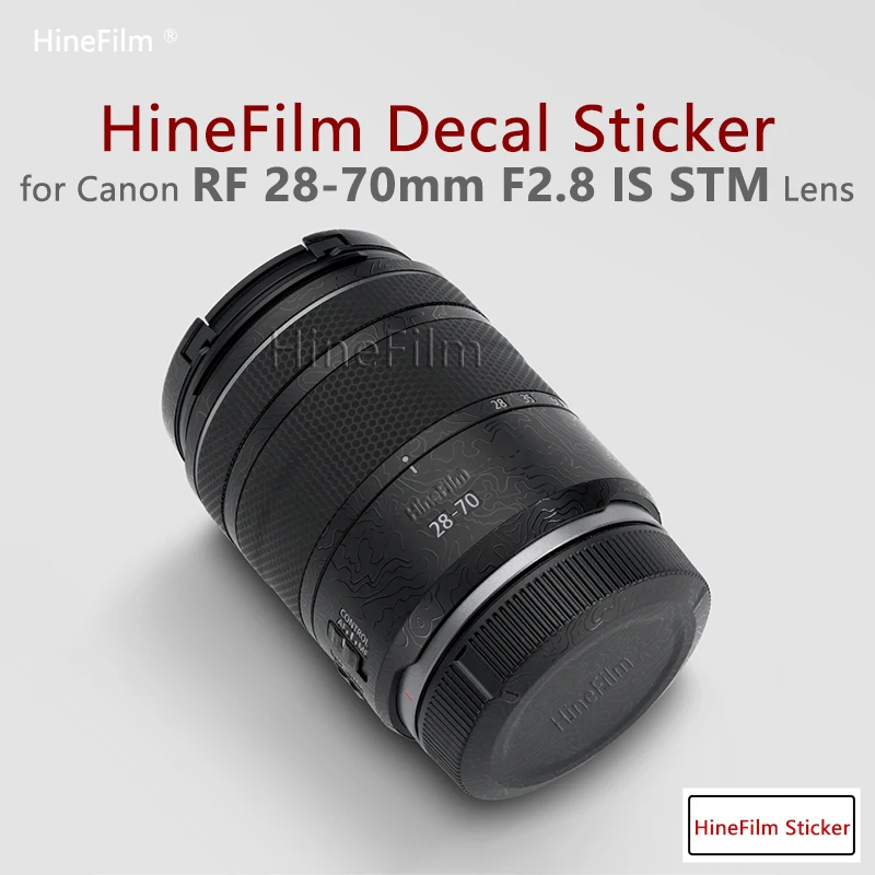 

Hinefilm Skin for Canon RF28-70mm F2.8 IS STM Lens Decal Skin RF 28-70 F2.8 Lens Stickers RF28-70 F2.8 Wrap Skin 2870