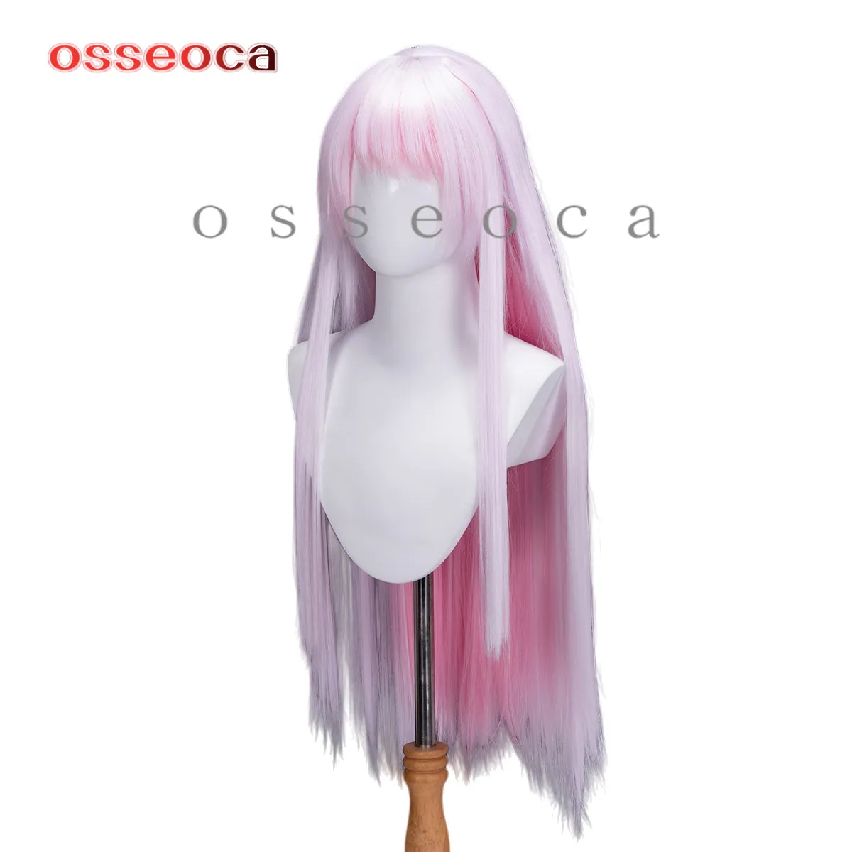 Anime Shiina Yuika Wig Halloween Carnival Party Props Synthetic Hair Heat Resistant Fiber + Wig Cap