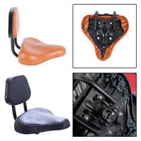 Bike Saddle Bike Seat with Backrest, Saddle Seat with , Oversize Comfort Saddle Back Rest Cycling Accessories
