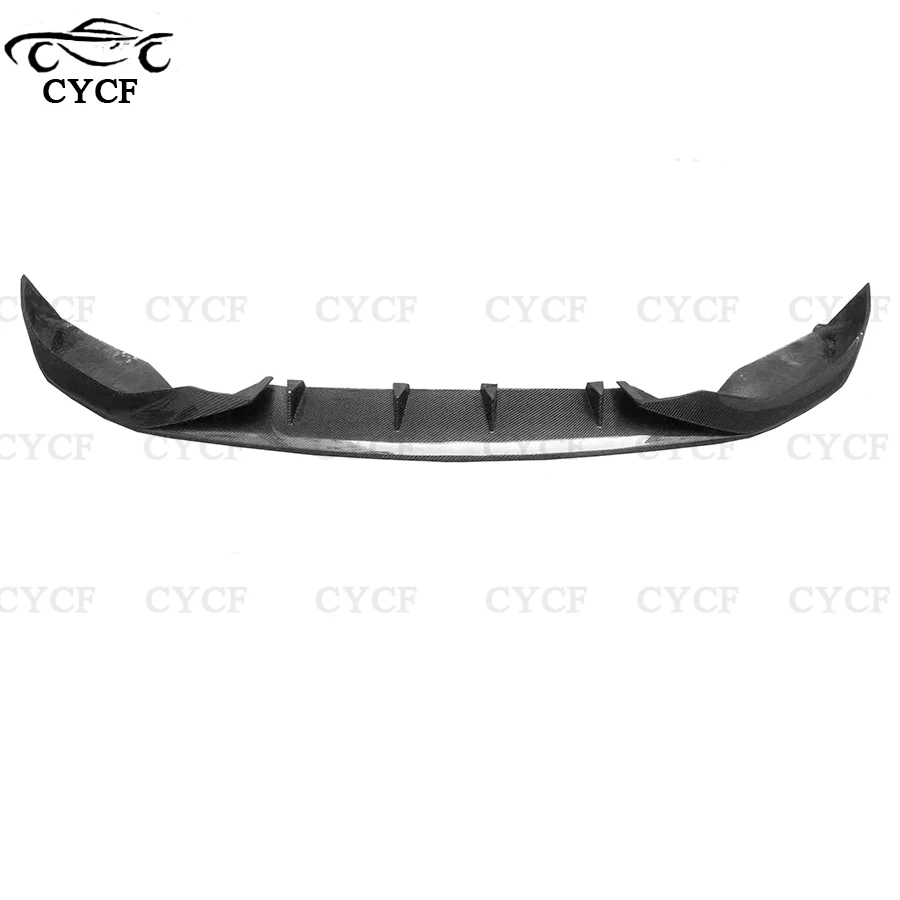 For BMW X5 G05 2019-2022 AC style Carbon Fiber Car Front Bumper Lip Front lip Diffuser Front Chin Spoiler Body Kit