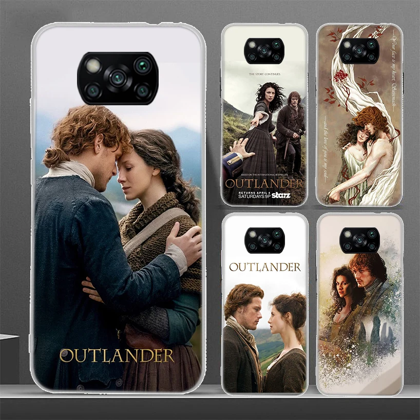 Outlander TV Phone Case For Xiaomi Poco X3 Nfc X5 X6 Pro F6 F5 F4 F3 F2 F1 X4 GT M5 M5S M4 M3 Luxury Soft Coque Shell X3 Nfc X4 