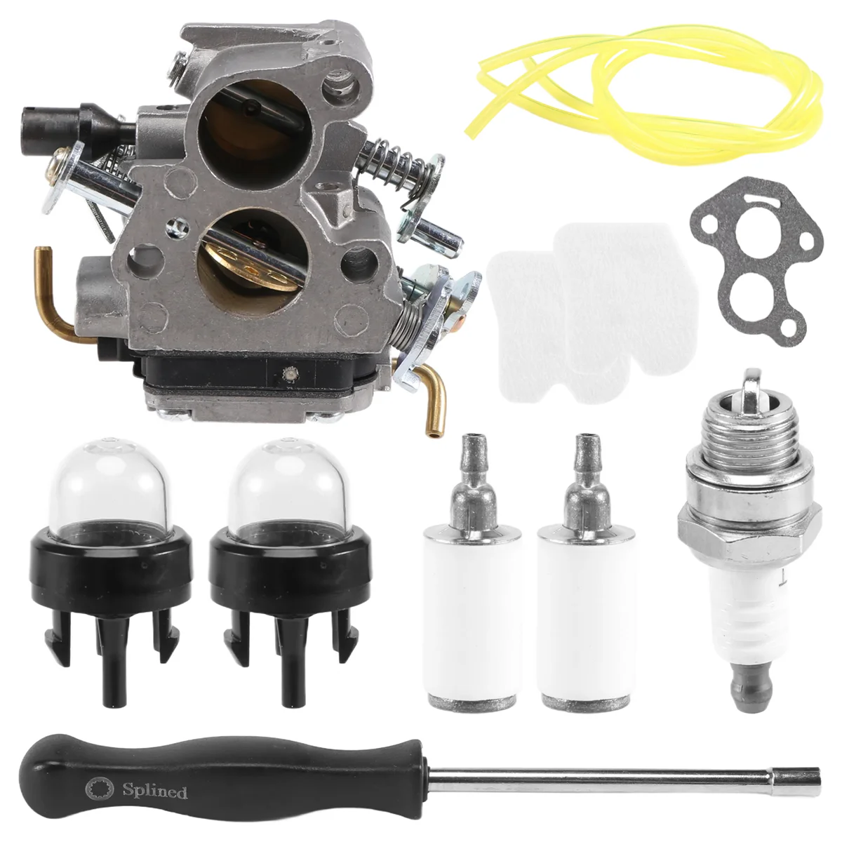 

Carburettor with Air Filter and Fuel Pipe Filter for Husqvarna 235 235E 236 236E 240 240E Chainsaw