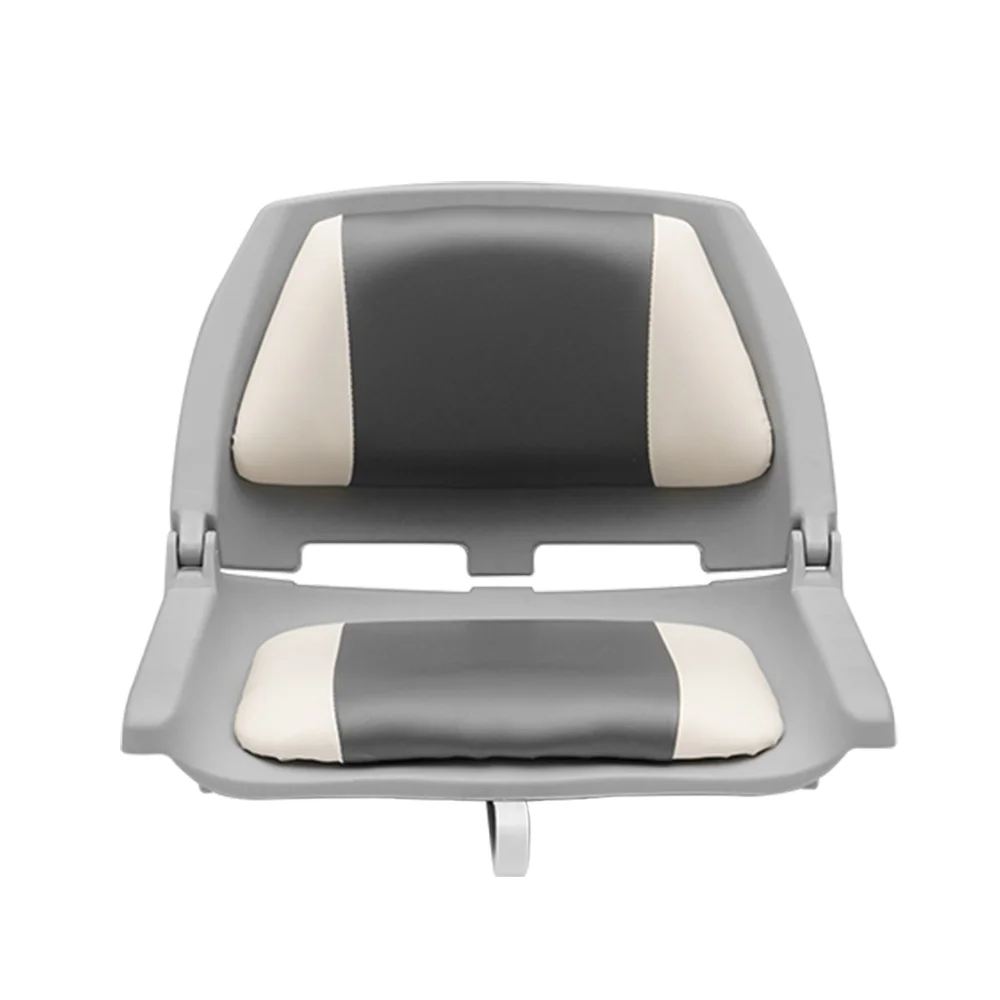 STLFF Plastic Inflatable Boat Seat Factory Directly Fold Down Kayak Seat Custom Waterproof Leather Boat Marine Seat