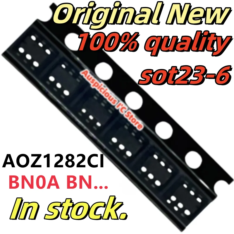 

(50-100pcs) AOZ1282CI AOZ1282 AO1282CI 1282CI BN0A BN... sot23-6
