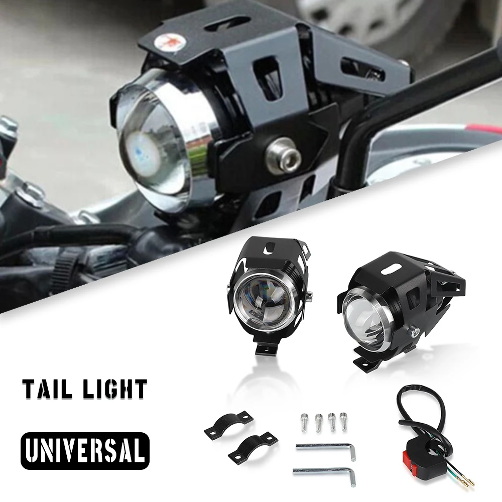 

2PCS 125W Motorcycle Headlight Motorbike Spotlight U5 For YAMAHA FZR1000 FZR 1000 FJ1200 FJ 1200 V-Max Vmax 1200 TDM850 TRX850