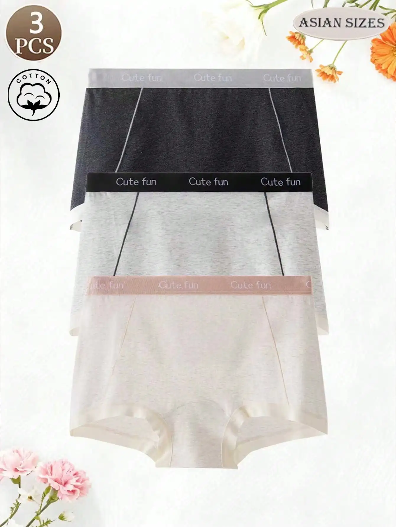 cuecas-femininas-esportivas-de-3-pecas-letras-simples-cintura-media-algodao-sem-costura-calcas-confortaveis-e-seguras-leggings-shorts-e-mulheres