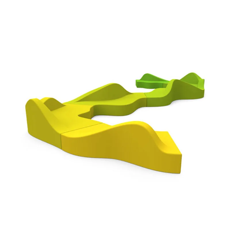 

FRP chair shopping mall splicing combination special-shaped seat outdoor public area commercial beauty landscape seat steel fram