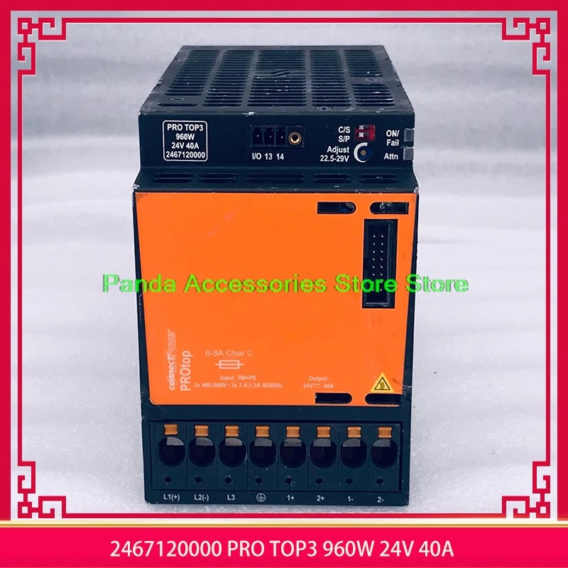 2467120000 PRO TOP3 960W 24V 40A Original For Weidmüller Switching Power Supply High Quality Fully Tested Fast Ship