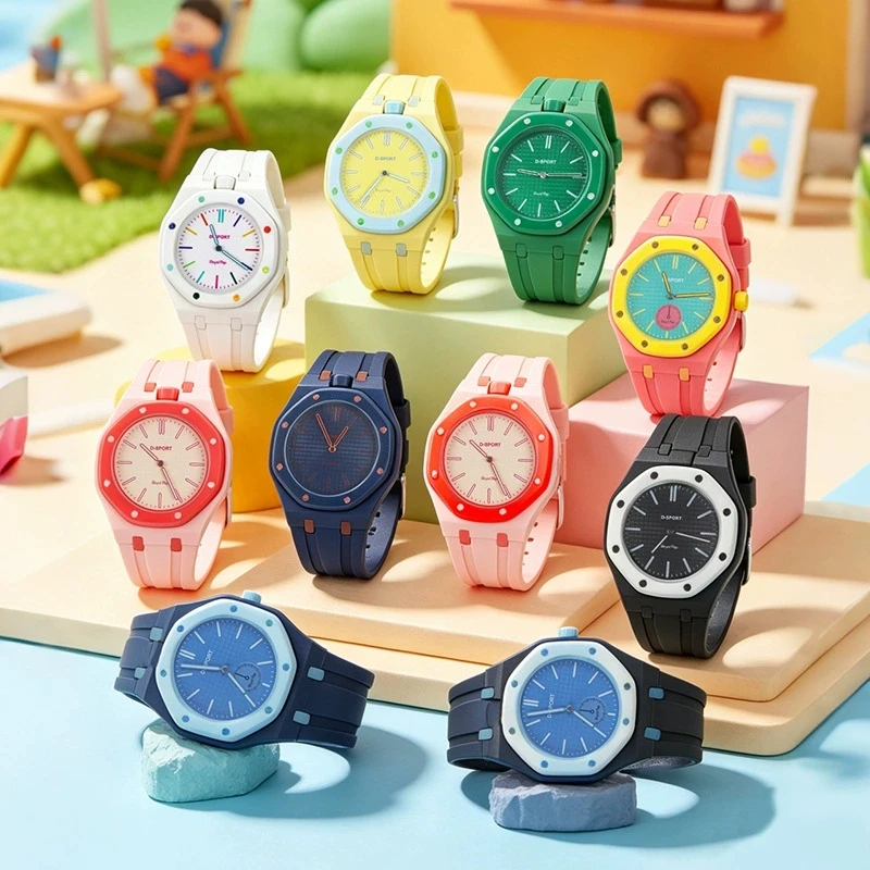 New Fashion Women Silicone Quartz Watch Men Hanging Necklace Pocket Watches Students Sports Watches Gifts Change To Pocket Watch