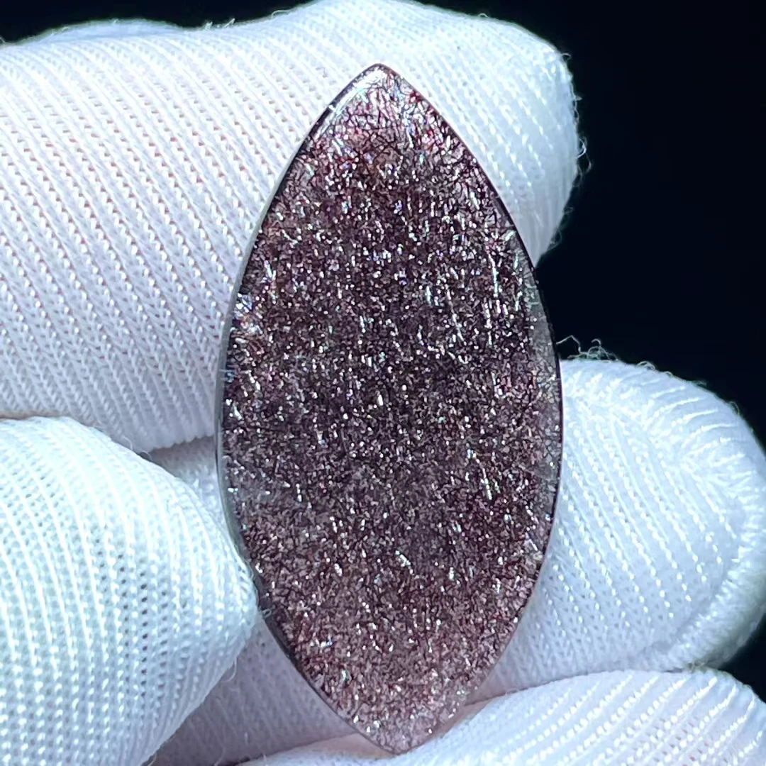 

Natural Purple Super Seven 7 Rutilated Quartz Pendant 26*13*4mm Water Drop Necklace Crystal Genuine AAAAA