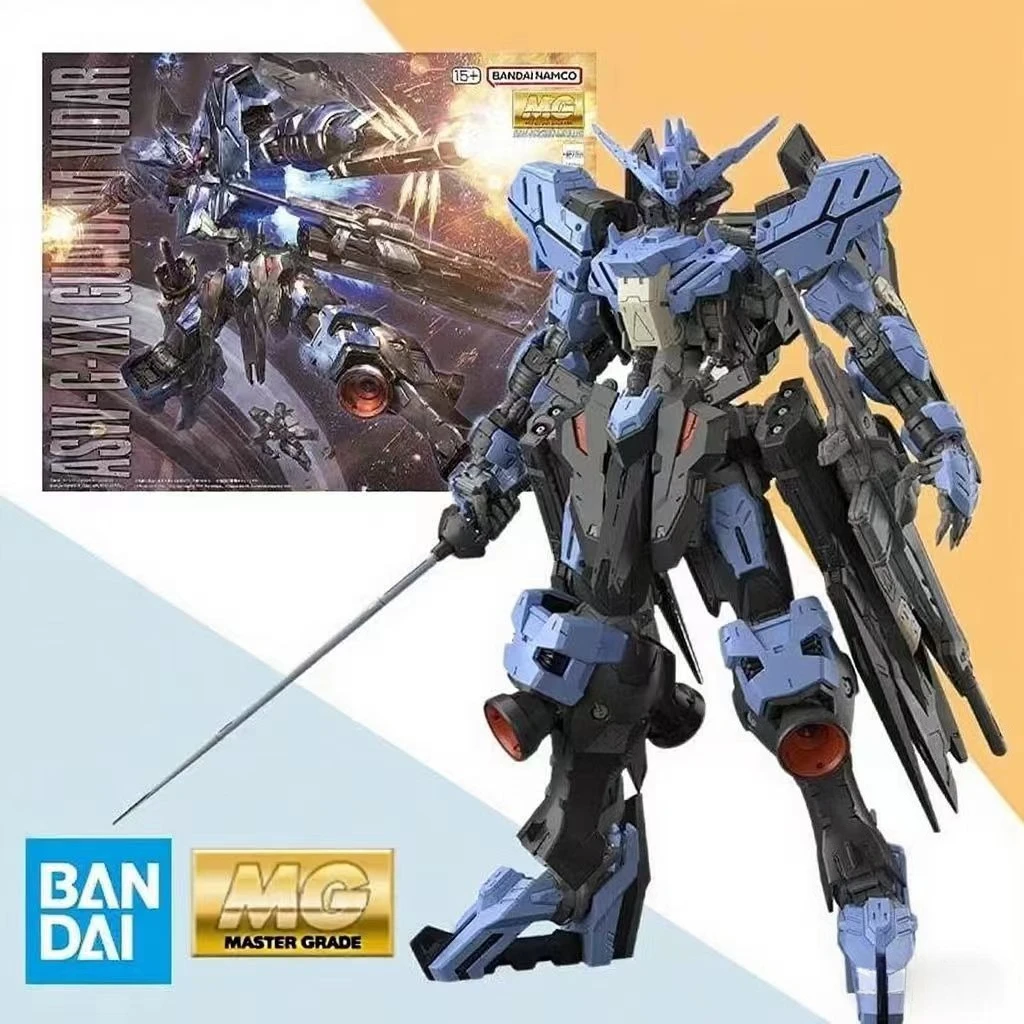 

Bandai MG 1/100 base LIMITED ASW-G-XX GUNDAM VIDAR Model Kit Assembly Anime Action Figure Model Toys Gift FOR Kids