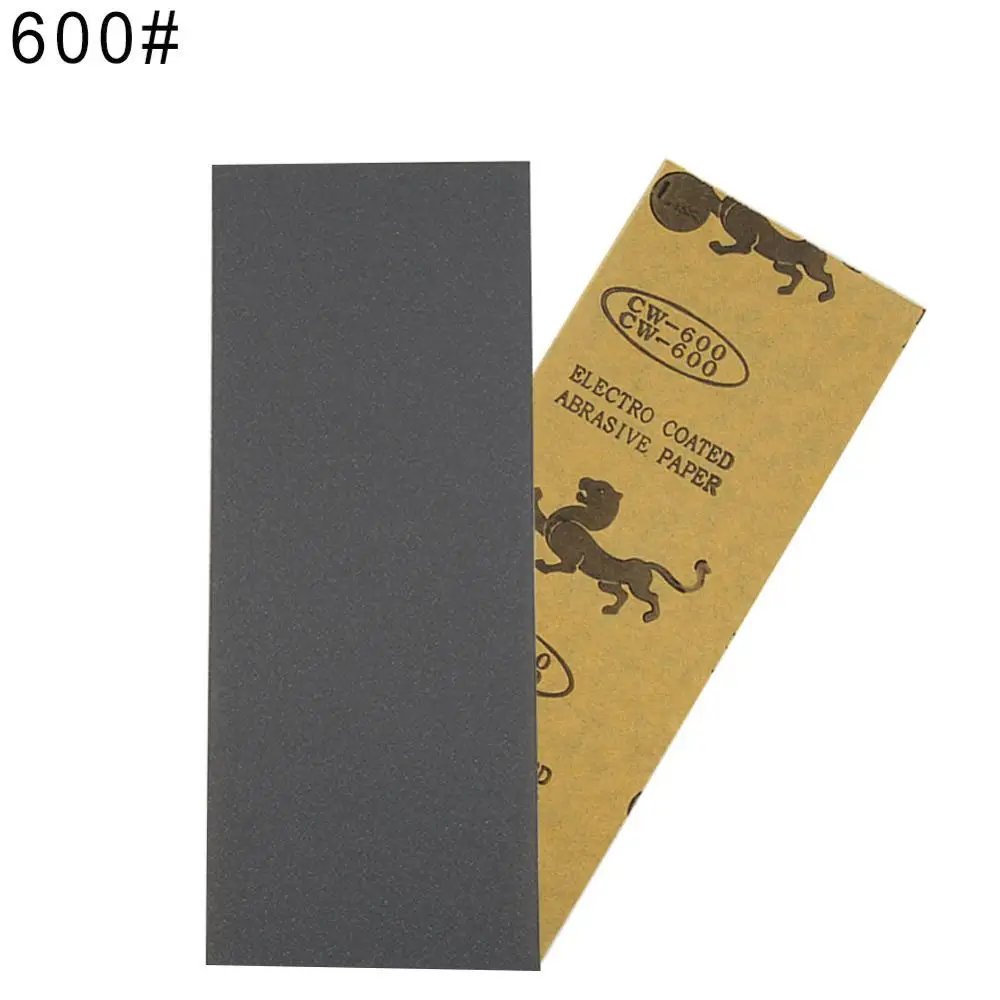 Car Automotive Sandpaper Wet Dry Sandpaper Sheets 400/600/800/1000/1200/1500/2000/2500 Metal Sanding and Automotive Polishing