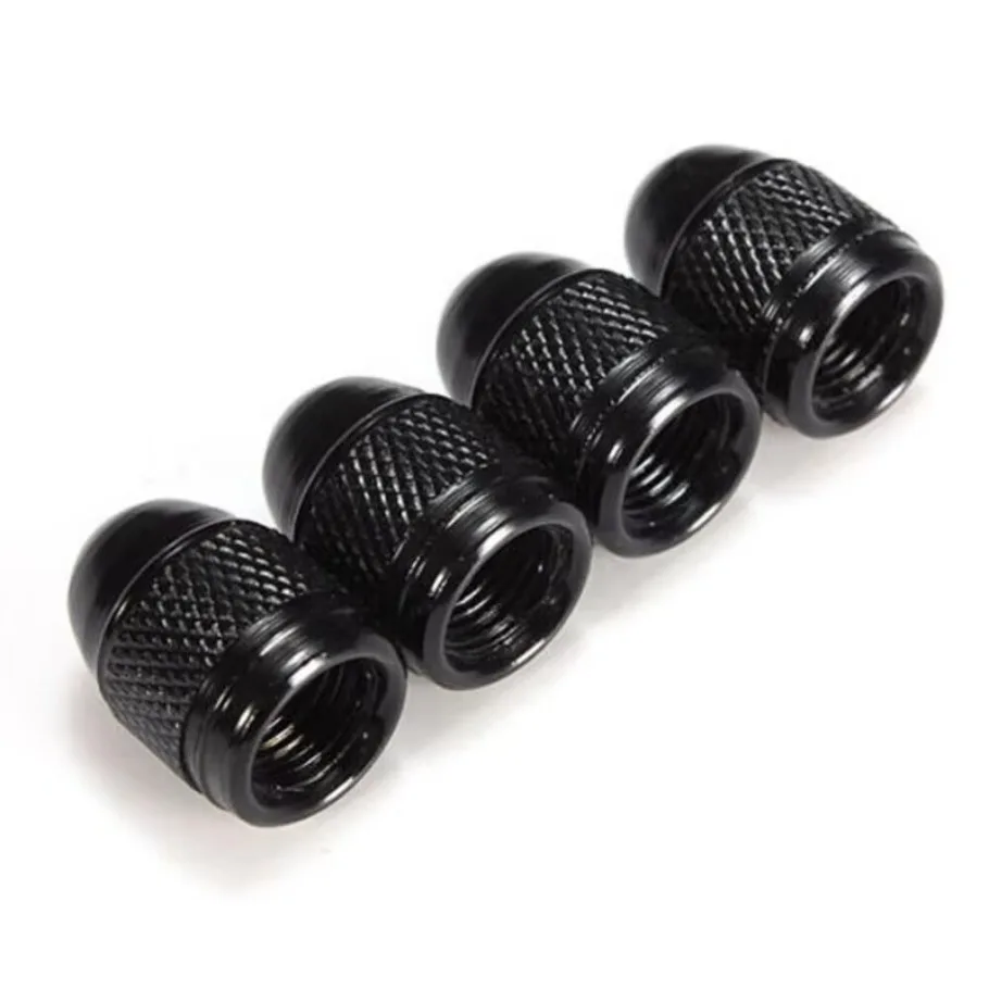 4x Aluminum  Car Air Port Cover Tire Rim Valve Wheel Stem Caps Accessories