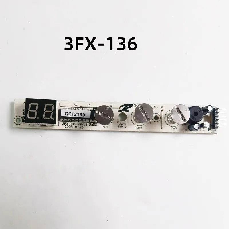 Suitable for Wine Cabinet Accessories Refrigerator Panel Control Key Touch Panel Switch Button 3FX-136