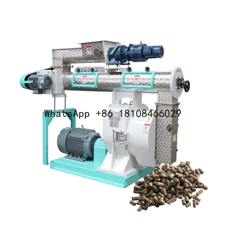 YUDA SZLH320 2-3t/h Processing Machines Making Feed Pellet Machine Feed Processing Machines