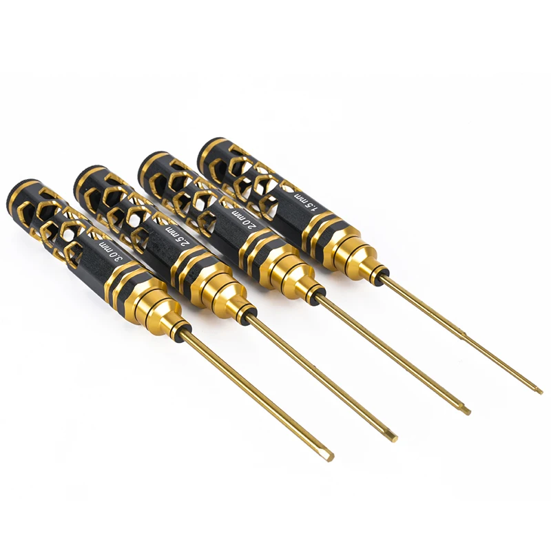 AMO RC Remote Control Model Car Repair Tool Hollow Metal Hexagon Screwdriver 1.5/2.0/2.5/3.0 #YE-D009