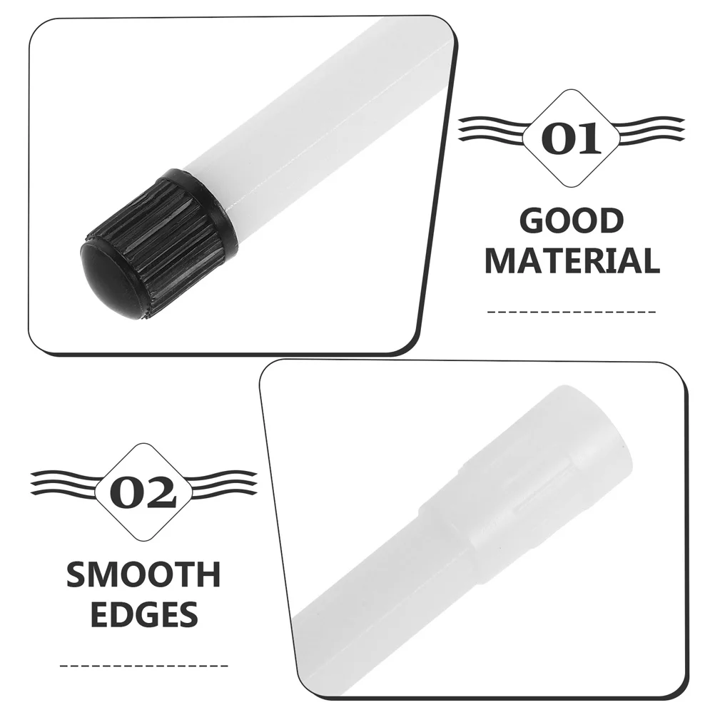 10 قطعة صمام الإطارات المزدوجة الجذعية تمديد قضيب بلاستيكي 125 مللي متر لشاحنة سيارة Atv Rv عجلة مقطورة التضخم الإطارات تمديد صمام #4