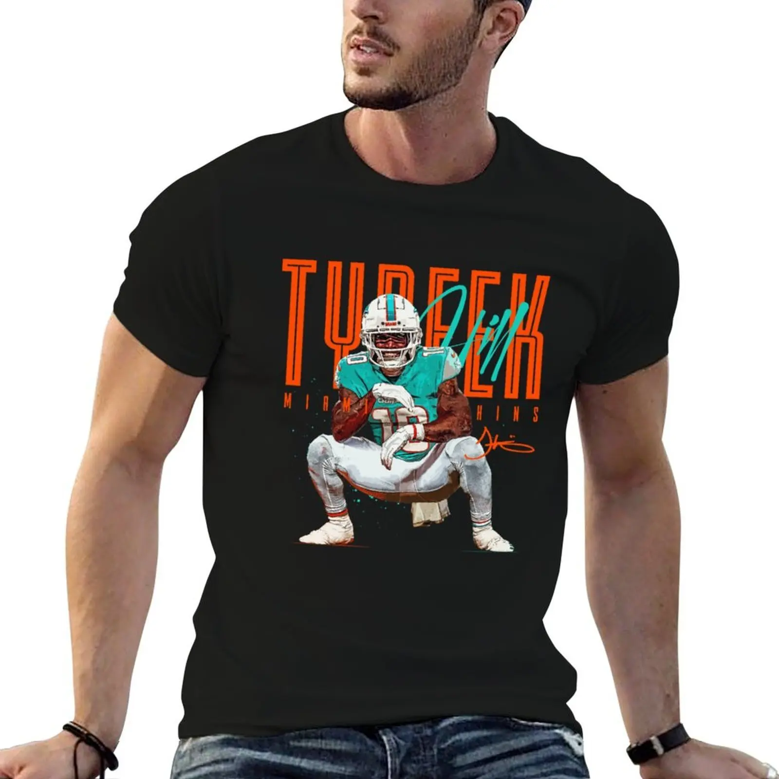 

Tyreek Hill T-Shirt man t shirts graphic man t shirt cotton anime tshirt T-Shirt