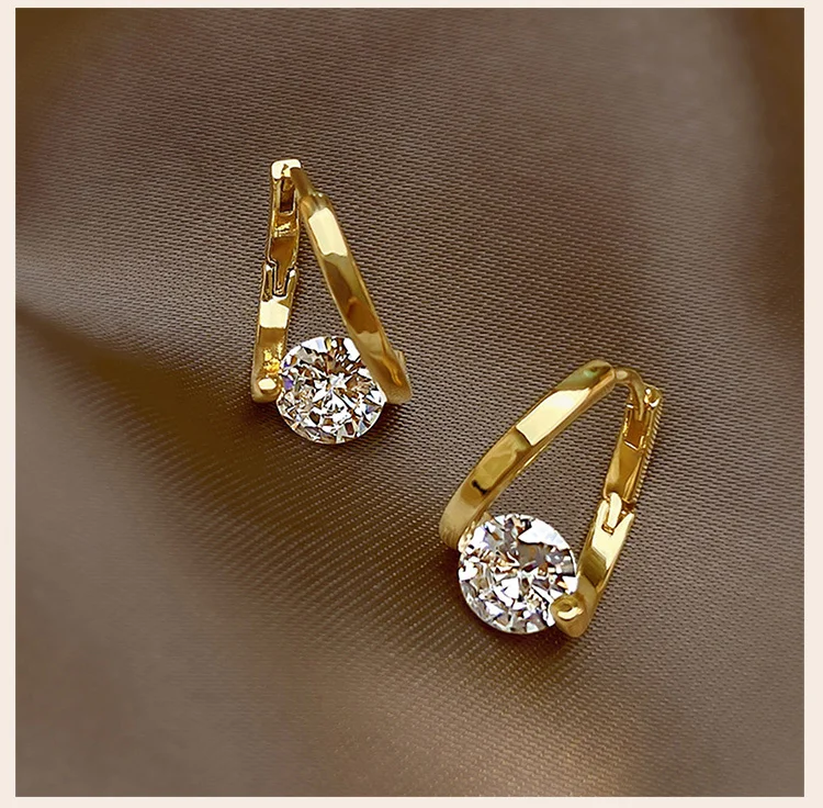 Charms Damen-Creolen mit hypoallergenem Zirkonia – Detail 5