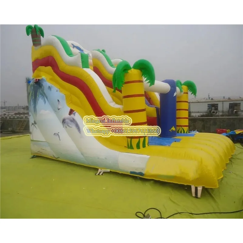 Popular Commercial Grade Inflatable Slide Small Tree Slide Air Slide