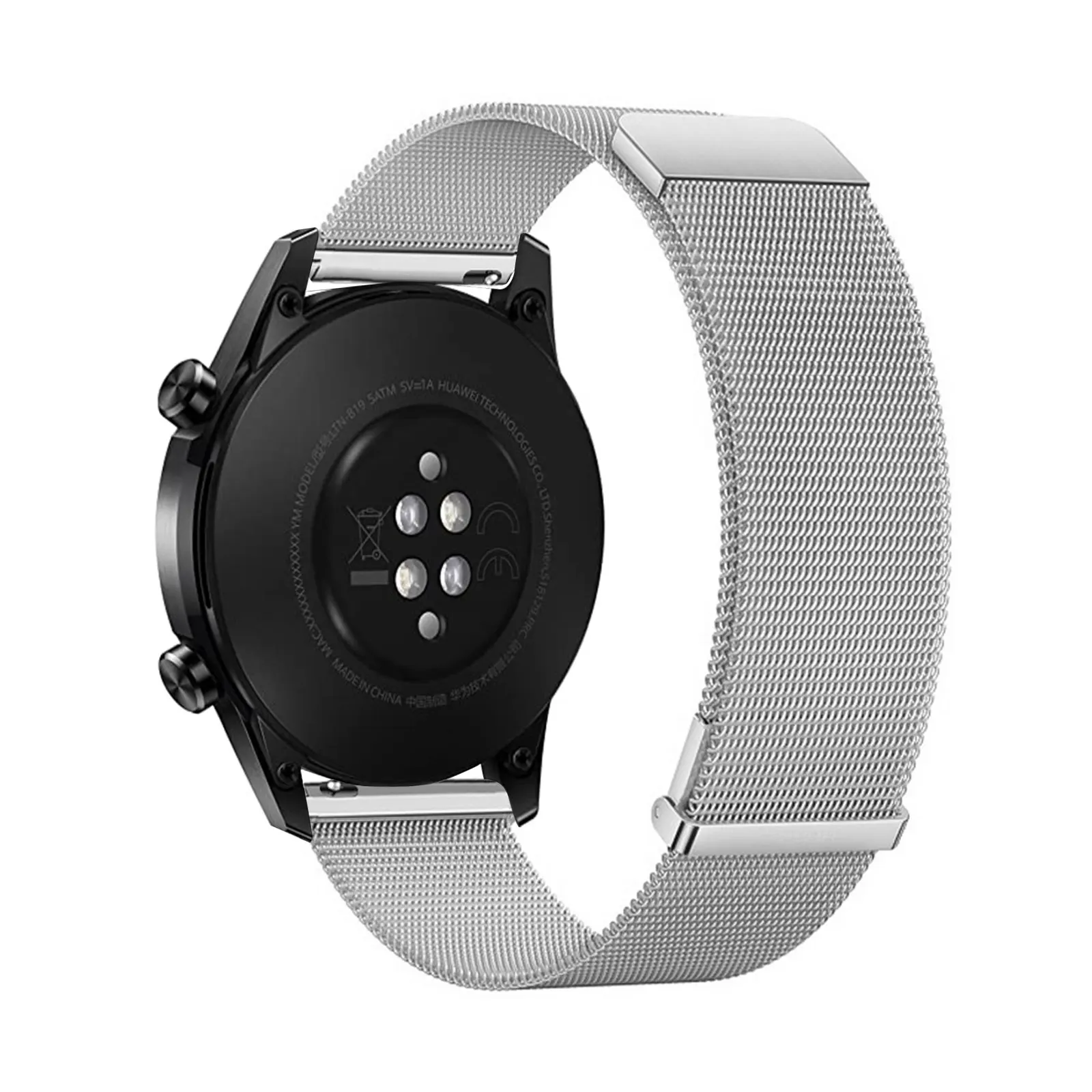 

Magnetic Band for Huawei Watch GT 2 46mm Band, Double Layer Magnetic Adjustable Metal Strap