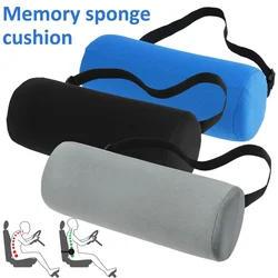 Memory Foam Lumbar Support Cushion Waist Pillow Auto Seat Back Cushion Ergonomic Fatigue Relief for Car Chair Home Office