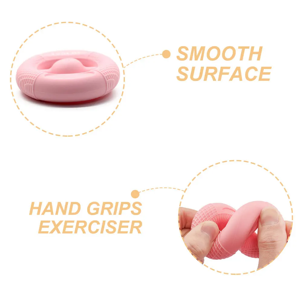 

Grip Strengthener Ring Silicone Hand Exerciser For Forearm Wrist Exercise Fitness Training Finger Muscle Builder Squeezer