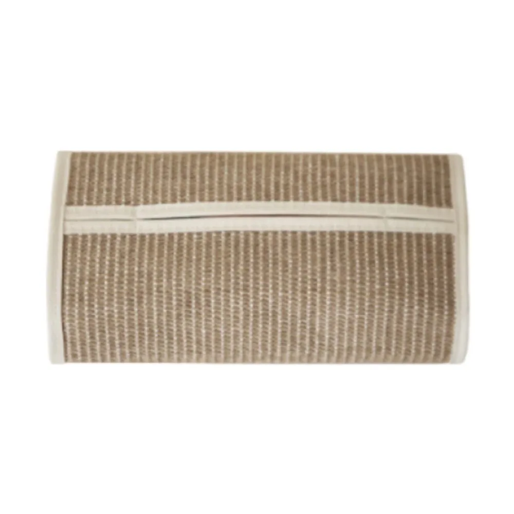 

Прямоугольный плетеный диспенсер для салфеток из соломы, высококачественный декоративный элемент, экономящий место