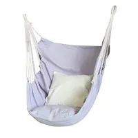 Balcony Children Swing Chair Hammock Relax Cushion Rope Chair Hanging Stand Salon De Jardin Exterieur Outdoor Furniture