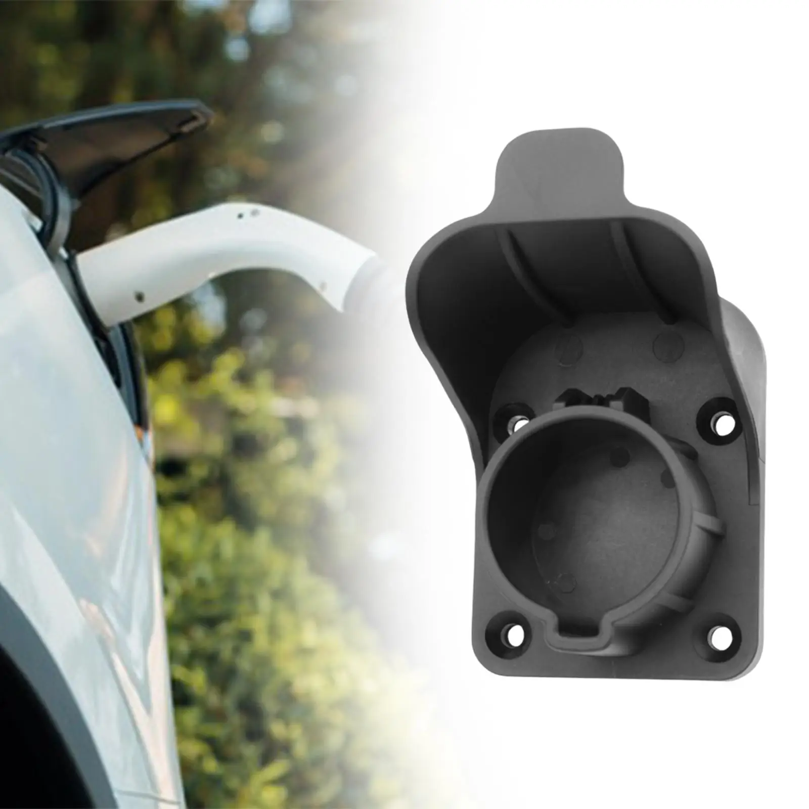 

Автомобильный держатель для зарядного устройства, практичный настенный кронштейн для зарядного устройства для электромобилей, аксессуары, водонепроницаемый органайзер для зарядного кабеля для дома