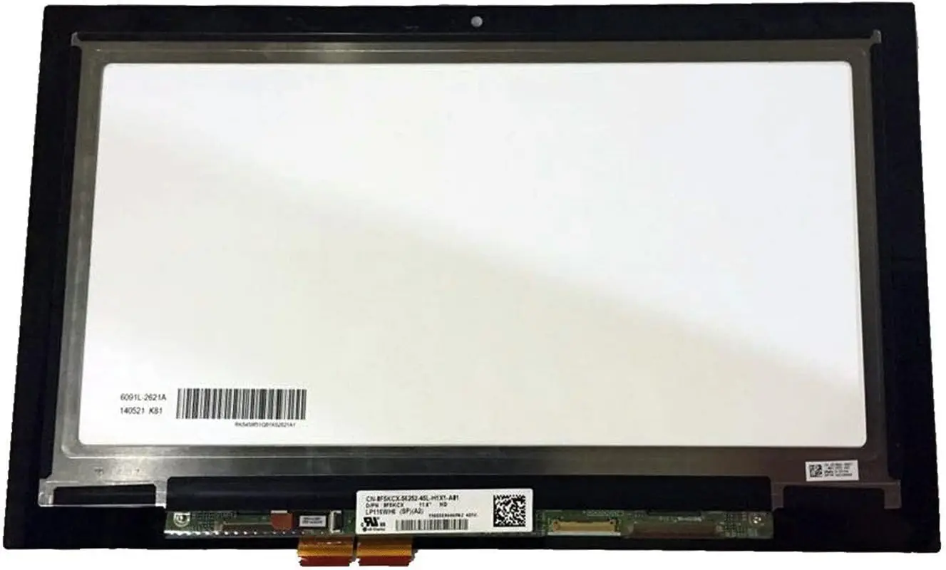 Imagem -02 - Montagem do Digitalizador da Tela de Toque do Lcd hd Dell Inspiron 11 3000 3147 3148 3157 3158 3152 3153 Lp116wh6 sp a3 116