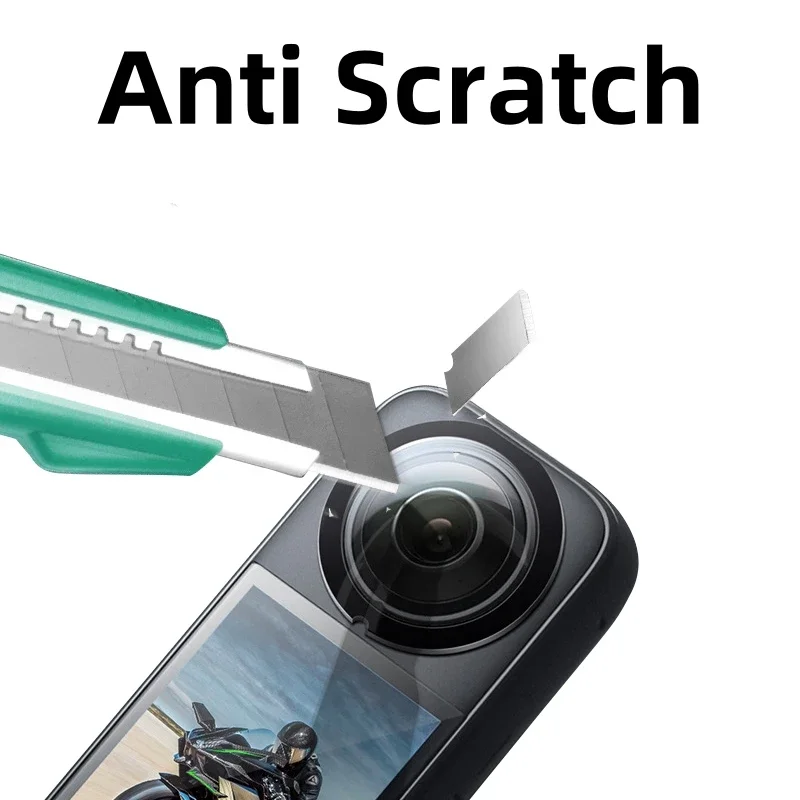 واقي عدسة لـ Insta360 X3 غطاء حماية Premiun مضاد للخدش مع ملصق لاصق ملحقات كاميرا الحركة #5