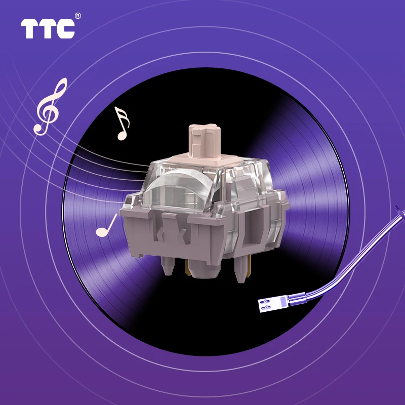 TTC Fast Gold Switch V2 High Fidelity HIF | Axis Anti Misoperation Light Trigger Fast Response
