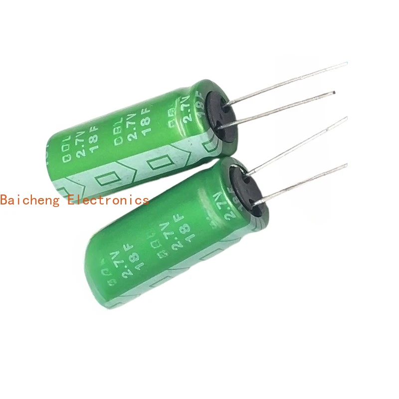 10PCS DIY 2.7V 18F Módulo de condensador Farad