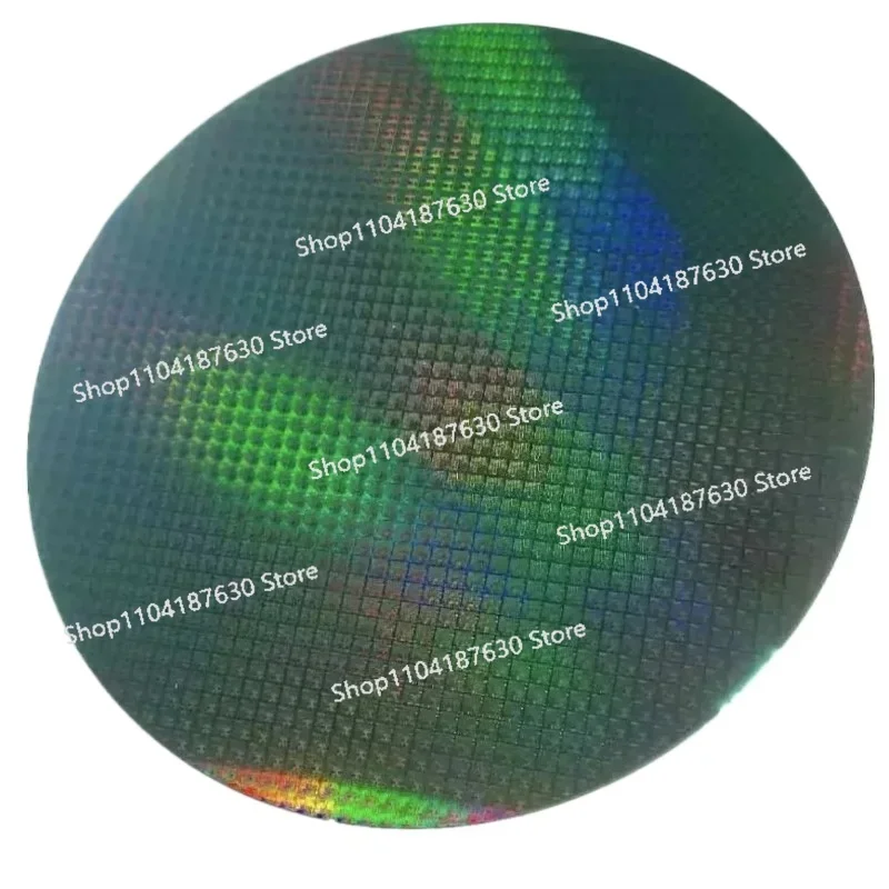12 Inch CPU Wafer Silicon Science Technology Pendulum Piece  Gift Photoetching Circuit Chip Semiconductor Silicon Wafer