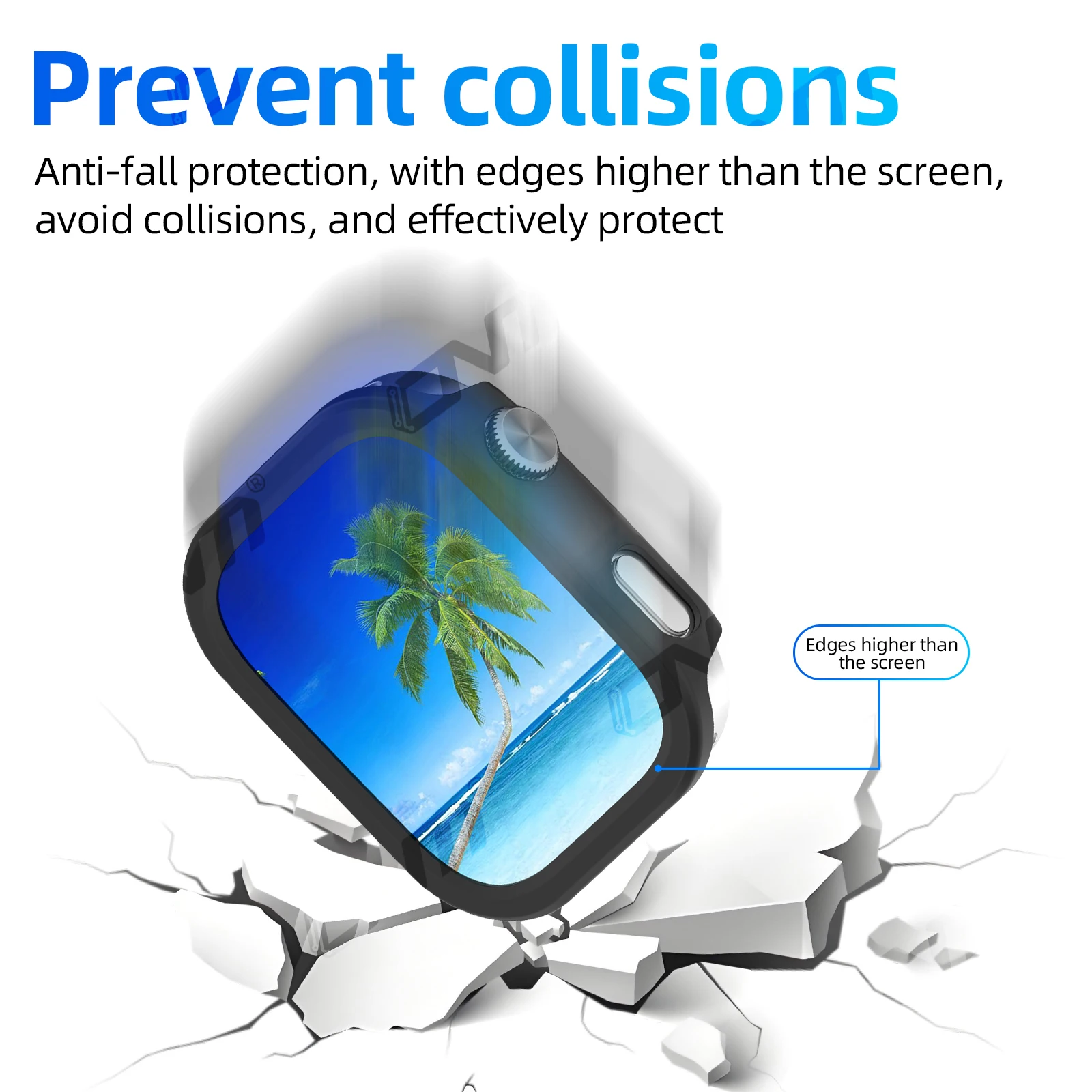 حافظة مجوفة لساعة Xiaomi Redmi 6 ساعة ذكية غطاء حماية صلب مضاد للخدش غطاء ممتص للصدمات لملحقات Redmi Watch6 #5