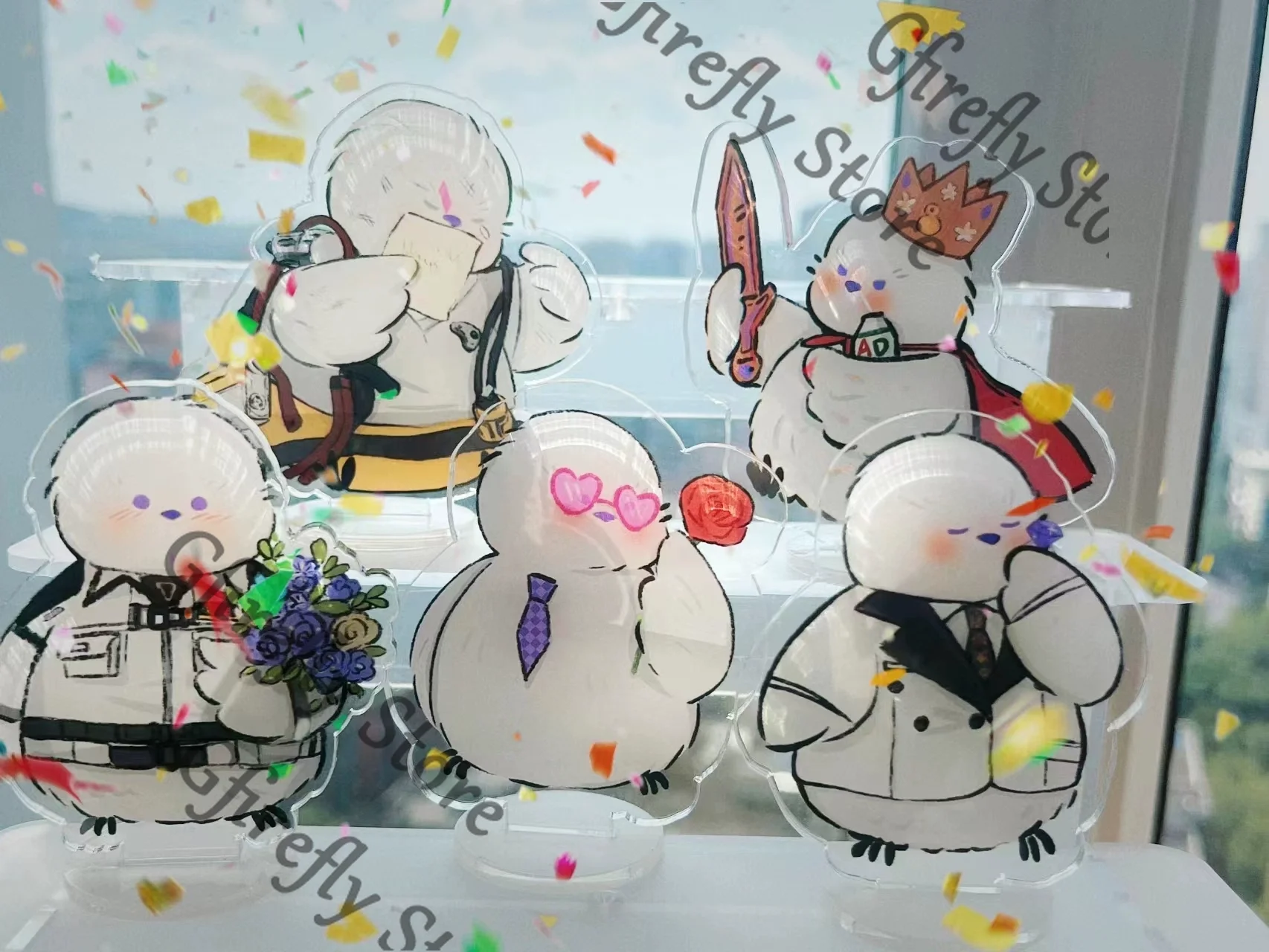 

Osborn Evan Sariel Anime Tinplate Badge Light and Night Brooch Emblem Charlie Cosplay Breastpin standing plate Sticker Ornaments