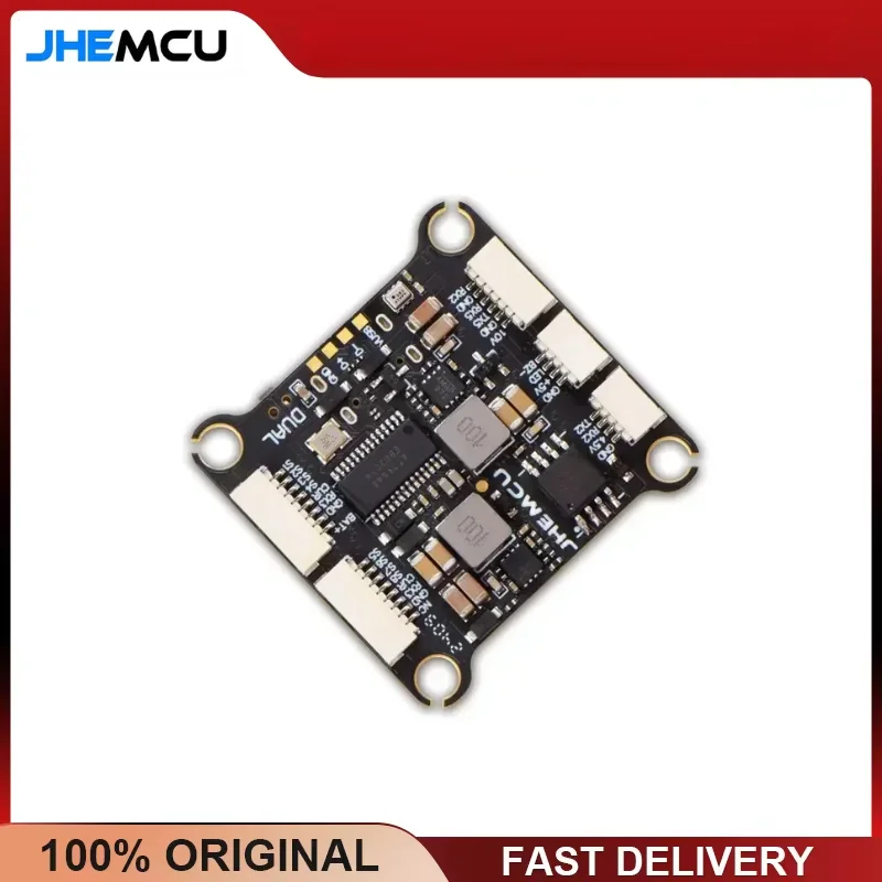 JHEMCU GF30 F722 Dual Redundant Flight Controller, Dual BEC Gyro 3-6S, FPV Freestyle Drone Quadcopter, Professional Fail-Safe FC