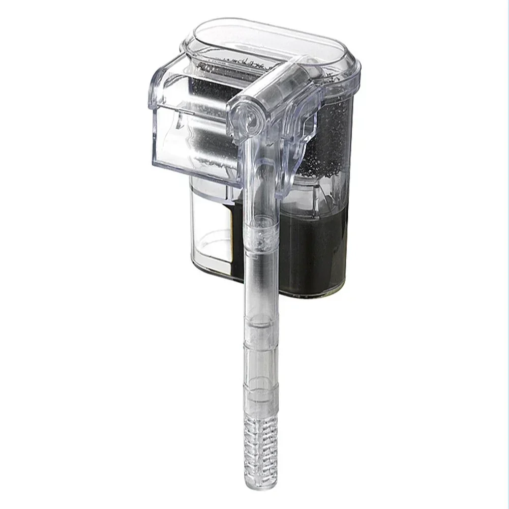 

Adjustable Flow Fish Tank Filter Fully Transparent Design High-quality Plastic Material Aquarium Filter 15*6.5*6.5cm