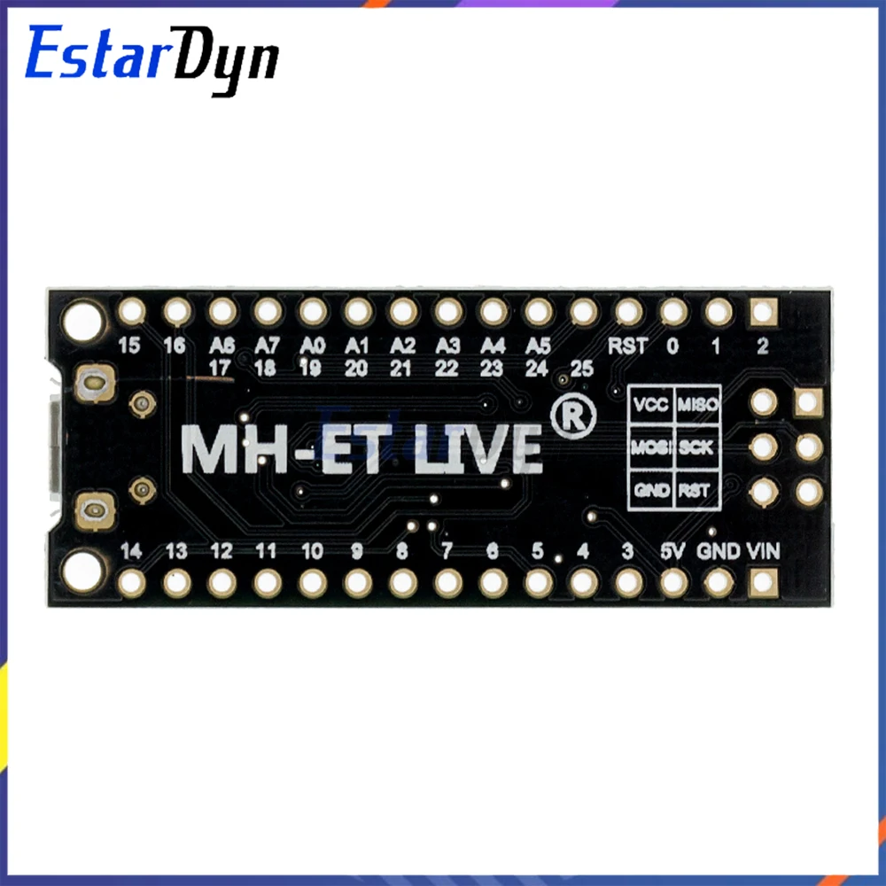 Estardyn ATTINY88 บอร์ดพัฒนาเข้ากันได้กับ Arduino Nano V3.0 |   การขยายตัวของ Digispark |   บอร์ด DIY (หมุดไม่บัดกรี)