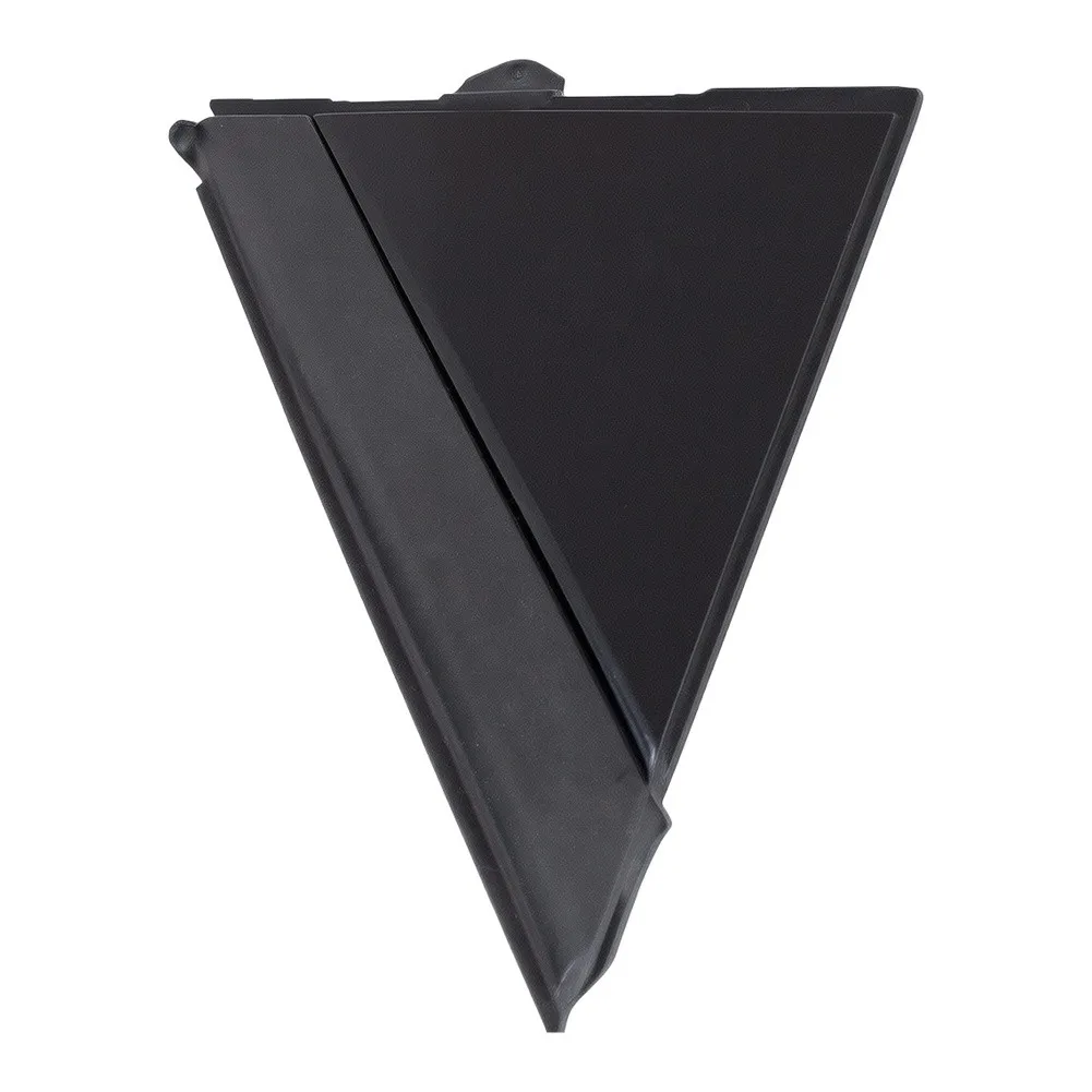 Matte Black Right A Pillar Trim Panel Triangular Shape 735455791 for Fiat 500 2008 Onward For Abarth 500 2012 Onward