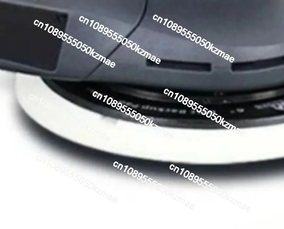 6 Inch Electric Circular Sander, Variable Speed Woodworking Polisher with Hybrid Dust Canister, Orbital Sanding Tool